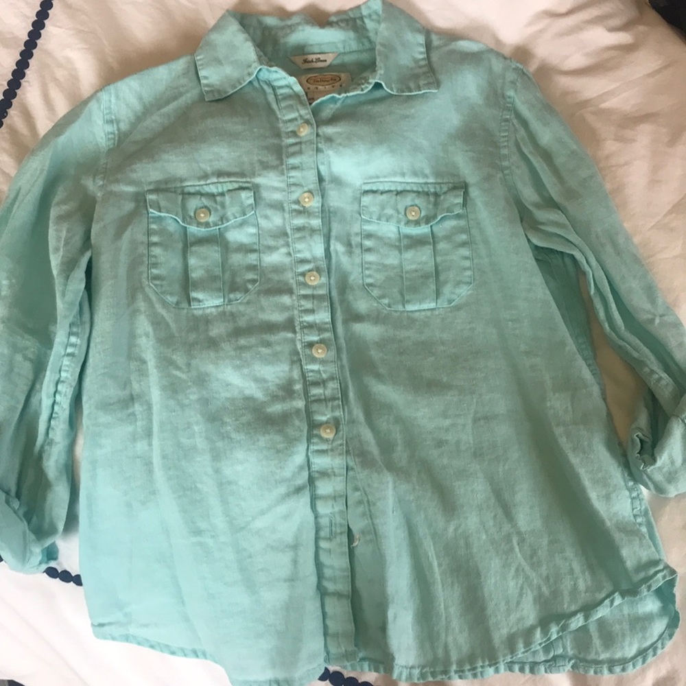 Irish Linen button down